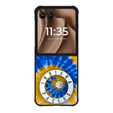 Indiana Pacers Tie Dye Style Logo Motorola Moto RAZR Plus 2025 Case OV10596