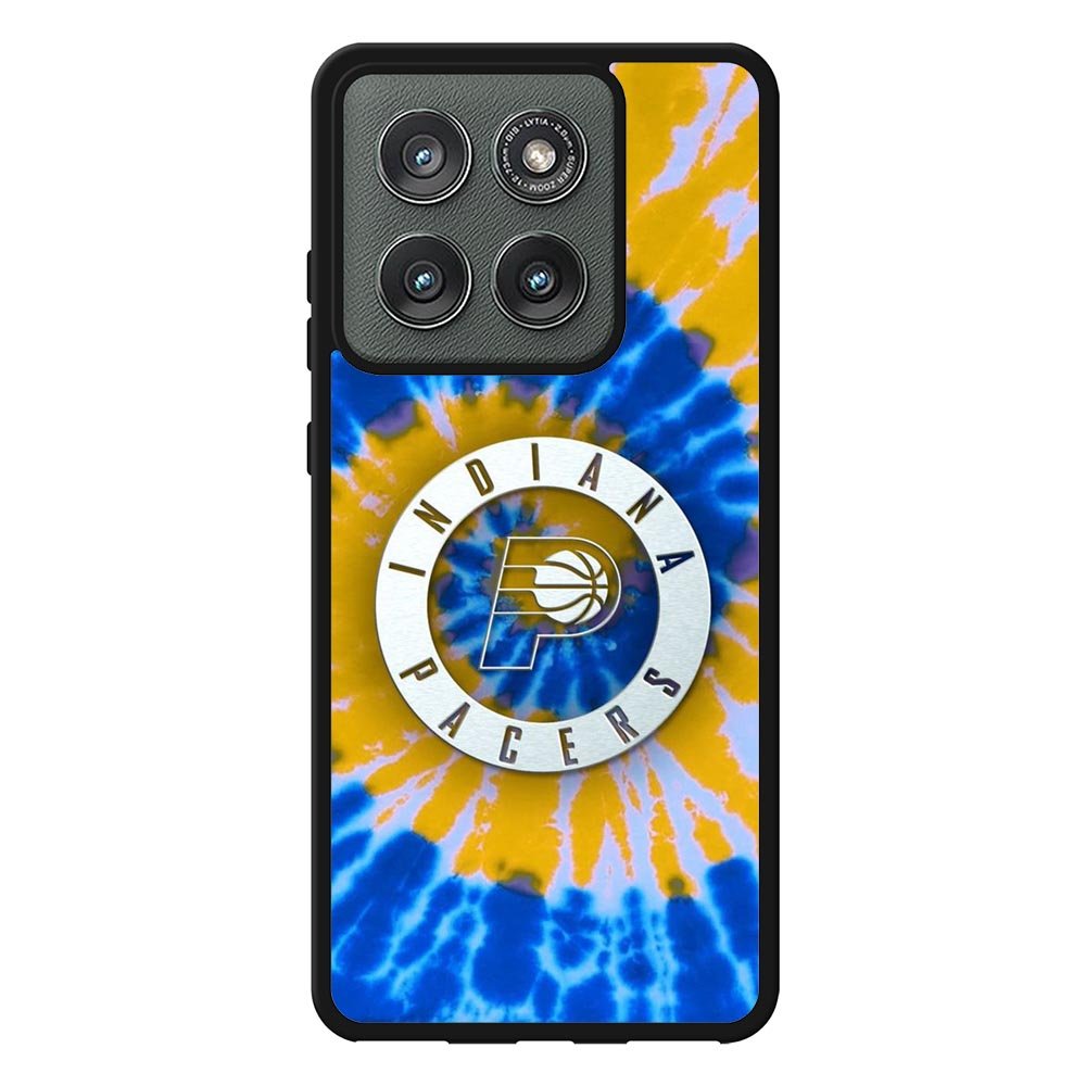 Indiana Pacers Tie Dye Style Logo Motorola Moto Edge 2025 Case QC10596