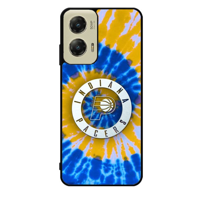 Indiana Pacers Tie Dye Style Logo Motorola Moto G Stylus 5G 2024 Case OV10596