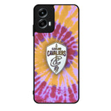 Cleveland Cavaliers Tie Dye Style Logo Motorola Moto G Play 2024 Case OV10699