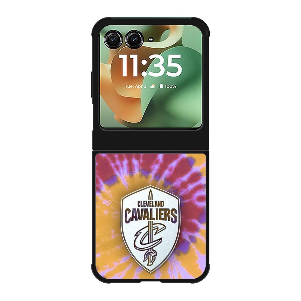 Cleveland Cavaliers Tie Dye Style Logo Motorola Moto RAZR 2025 Case OV10699