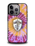 Cleveland Cavaliers Tie Dye Style Logo iPhone 16 Pro Case OV10699