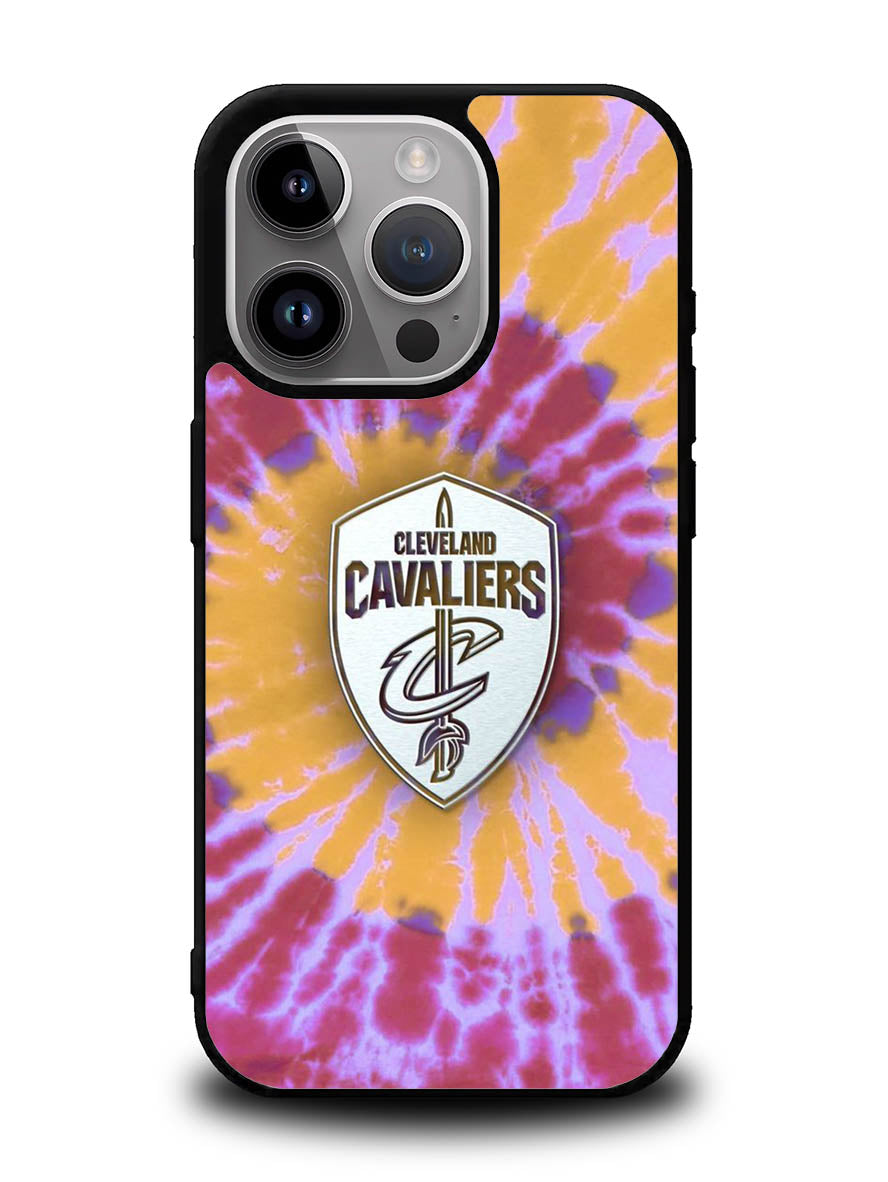 Cleveland Cavaliers Tie Dye Style Logo iPhone 16 Pro Max Case OV10699