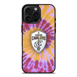 Cleveland Cavaliers Tie Dye Style Logo iPhone 16 Pro Case OV10699