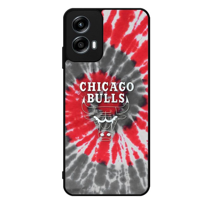 Chicago Bulls Tie Dye Style Logo Motorola Moto G Play 2024 Case OV10687