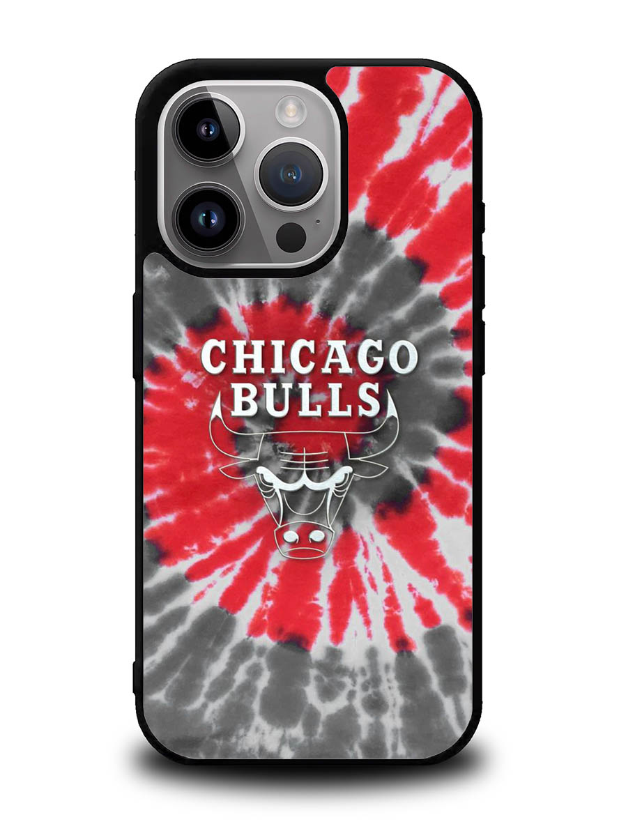 Chicago Bulls Tie Dye Style Logo iPhone 16 Pro Case OV10687