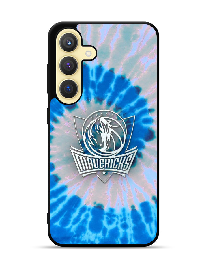 Dallas Mavericks Tie Dye Style Logo Samsung Galaxy S25 Plus 5G , Samsung Galaxy S25+ 5G Case OV10703