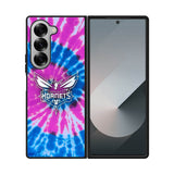 Charlotte Hornets Tie Dye Style Logo Samsung Galaxy Z Fold 7 5G Case QC10678