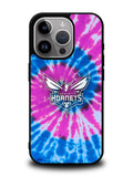 Charlotte Hornets Tie Dye Style Logo iPhone 16 Pro Case OV10678