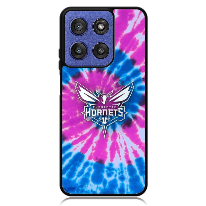 Charlotte Hornets Tie Dye Style Logo Motorola Moto G Stylus 5G 2025 Case OV10678