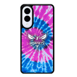Charlotte Hornets Tie Dye Style Logo Samsung Galaxy S25 Edge 5G Case OV10678