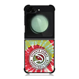 Atlanta Hawks Tie Dye Style Logo Samsung Galaxy Z Flip 6 5G 2024 Case OV10641