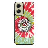 Atlanta Hawks Tie Dye Style Logo Motorola Moto G Stylus 5G 2024 Case OV10641