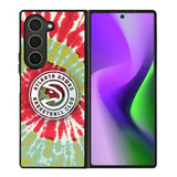 Atlanta Hawks Tie Dye Style Logo Samsung Galaxy Z Fold 6 5G 2024 Case OV10641