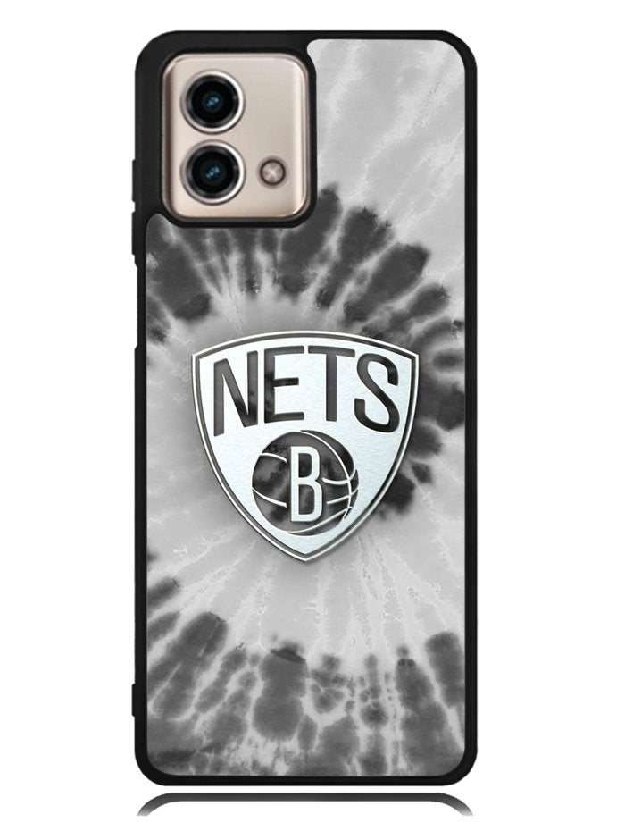 Brooklyn Nets Tie Dye Style Logo Motorola Moto G Stylus 5G 2023 Case OV10668
