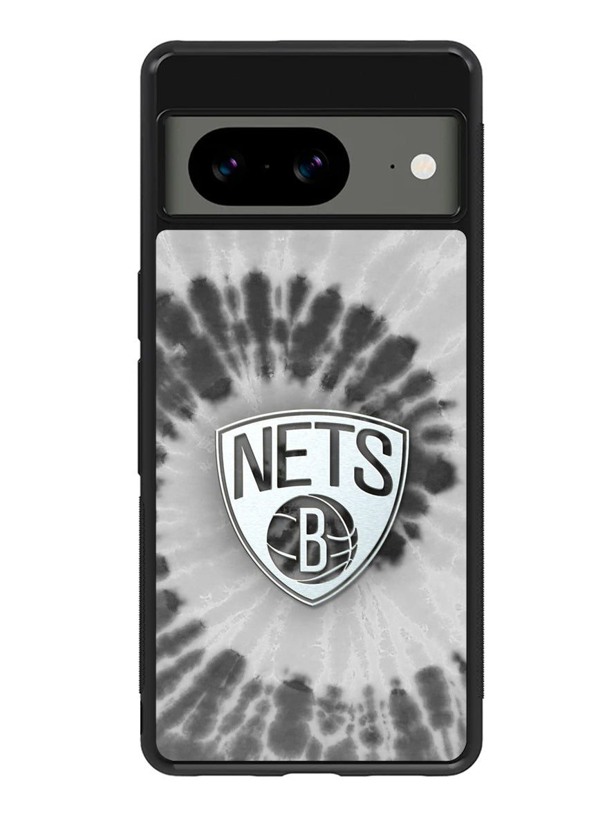 Brooklyn Nets Tie Dye Style Logo Google Pixel 8A Case QC10668