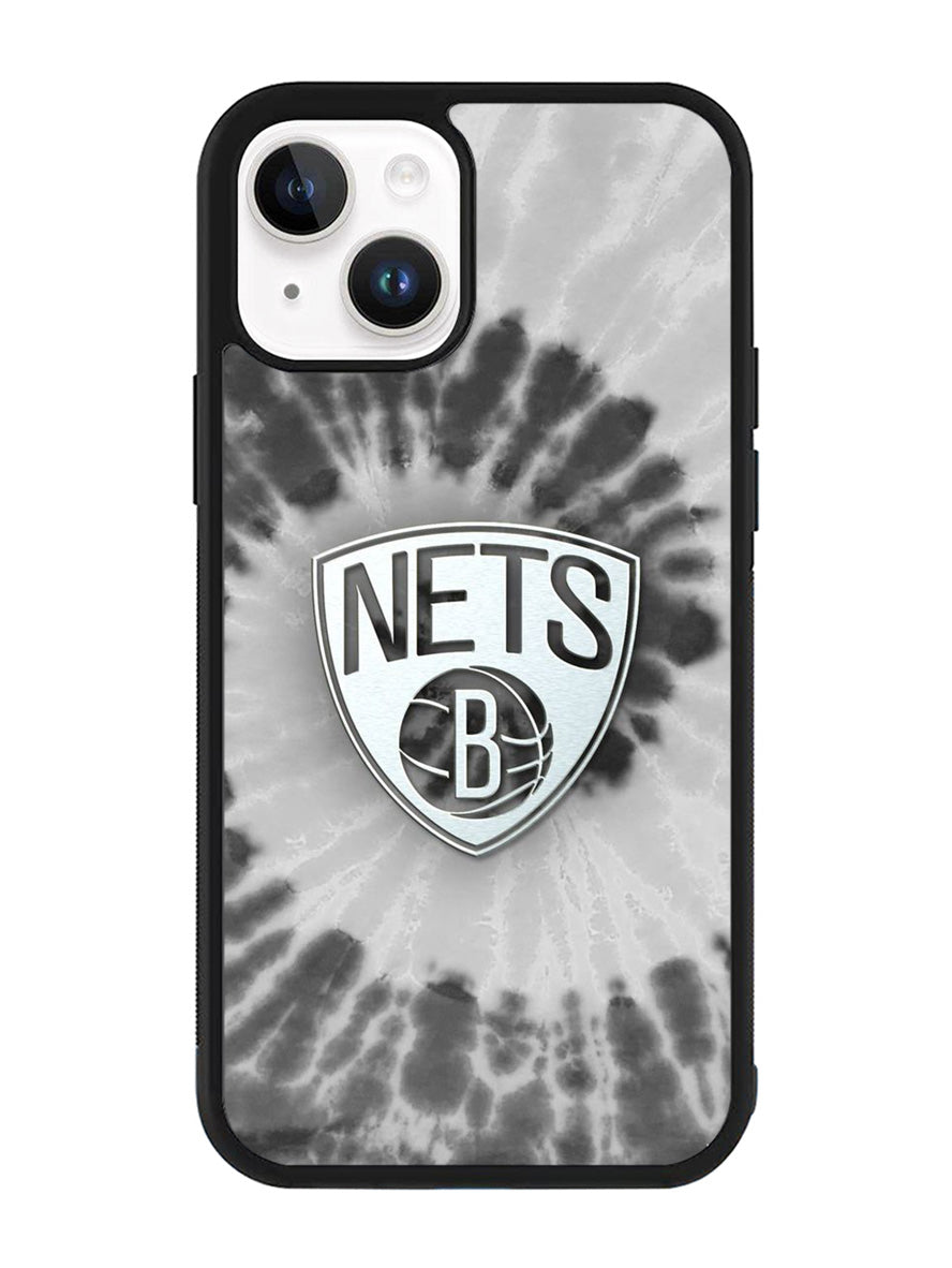 Brooklyn Nets Tie Dye Style Logo iPhone 14 Case QC10668