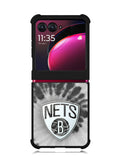 Brooklyn Nets Tie Dye Style Logo Motorola Moto Razr Plus 2023 , Moto Razr+ 2023 Case OV10668