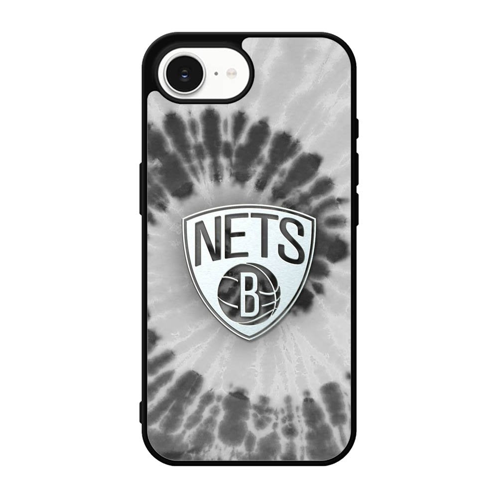 Brooklyn Nets Tie Dye Style Logo iPhone 17e Case OV10668