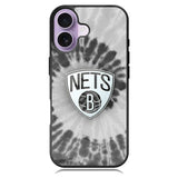 Brooklyn Nets Tie Dye Style Logo iPhone 17 Case OV10668