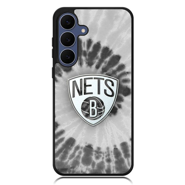 Brooklyn Nets Tie Dye Style Logo Samsung Galaxy S25 FE Case OV10668