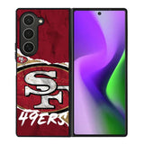 San Francisco 49ers Torn Paper Style Logo Samsung Galaxy Z Fold 6 5G 2024 Case OV10317
