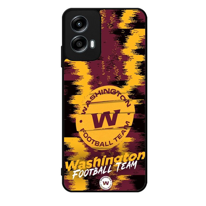 Washington Football Team Torn Paper Style Logo Motorola Moto G Play 2024 Case OV10246