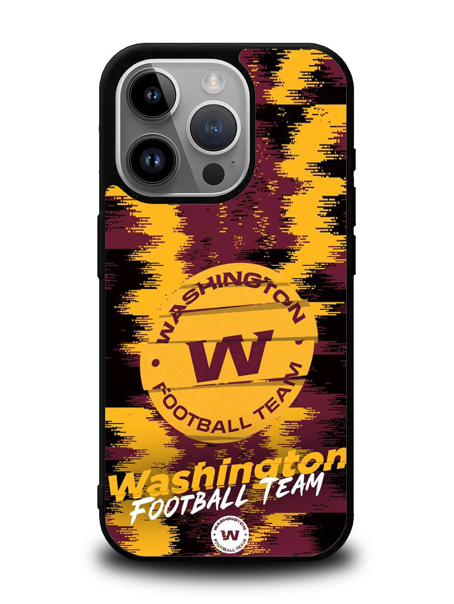 Washington Football Team Torn Paper Style Logo iPhone 16 Pro Max Case OV10246