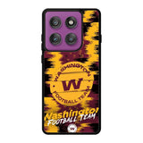 Washington Football Team Torn Paper Style Logo Motorola Moto Edge 60 Pro Case OV10246