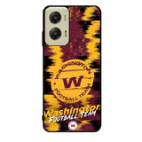Washington Football Team Torn Paper Style Logo Motorola Moto G Stylus 5G 2024 Case OV10246