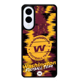 Washington Football Team Torn Paper Style Logo Samsung Galaxy S25 Edge 5G Case OV10246