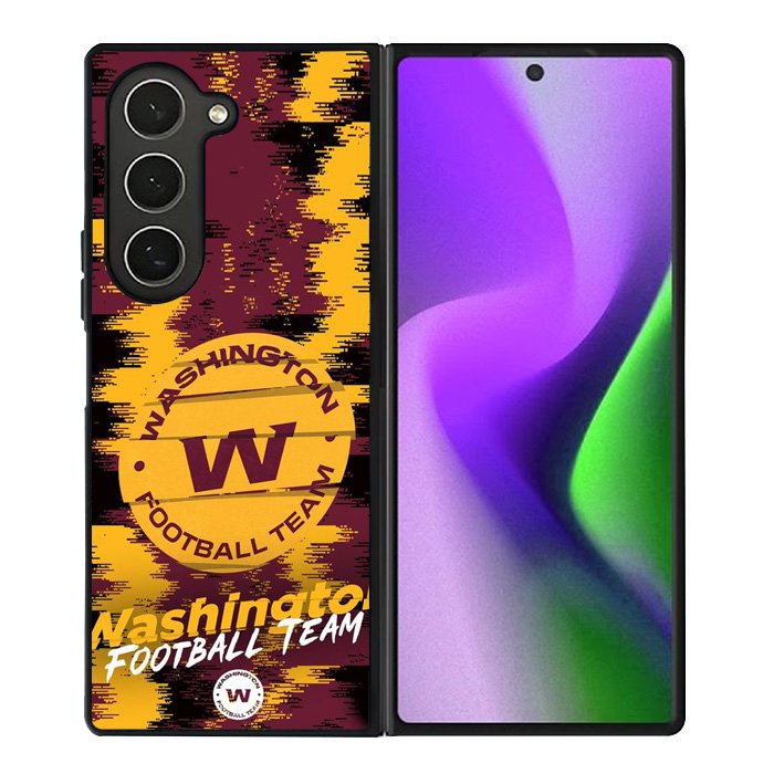 Washington Football Team Torn Paper Style Logo Samsung Galaxy Z Fold 6 5G 2024 Case OV10246