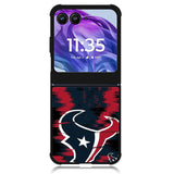 Houston Texans NFL Team Logo Motorola Moto Razr Plus 2024 , Moto Razr+ 2024 Case OV10384