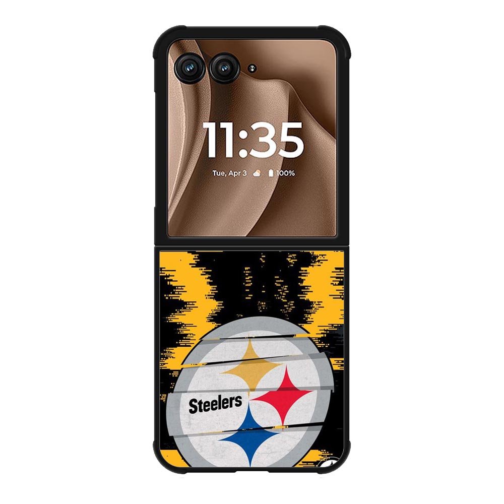Pittsburgh Steelers NFL Team Logo Motorola Moto RAZR Plus 2025 Case OV10307