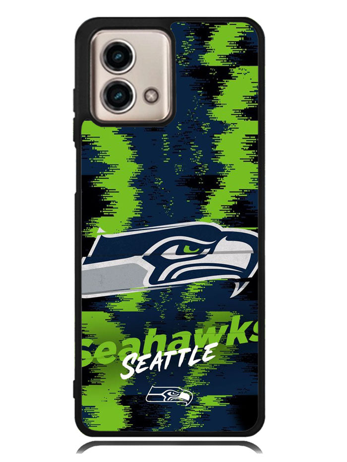 Seattle Seahawks NFL Team Logo Motorola Moto G Stylus 5G 2023 Case