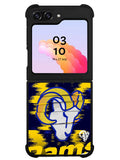Los Angeles Rams NFL Team Logo Samsung Galaxy Z Flip 5 5G 2023 Case