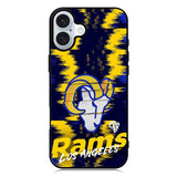 Los Angeles Rams NFL Team Logo iPhone 16 Case