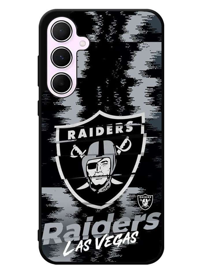Las Vegas Raiders NFL Team Logo Samsung Galaxy A55 5G Case