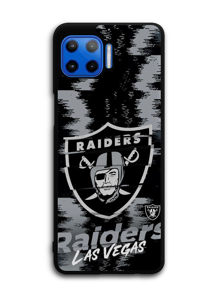 Las Vegas Raiders NFL Team Logo Motorola Moto One 5G Case , Moto One 5G UW Case , Moto G 5G Plus Case