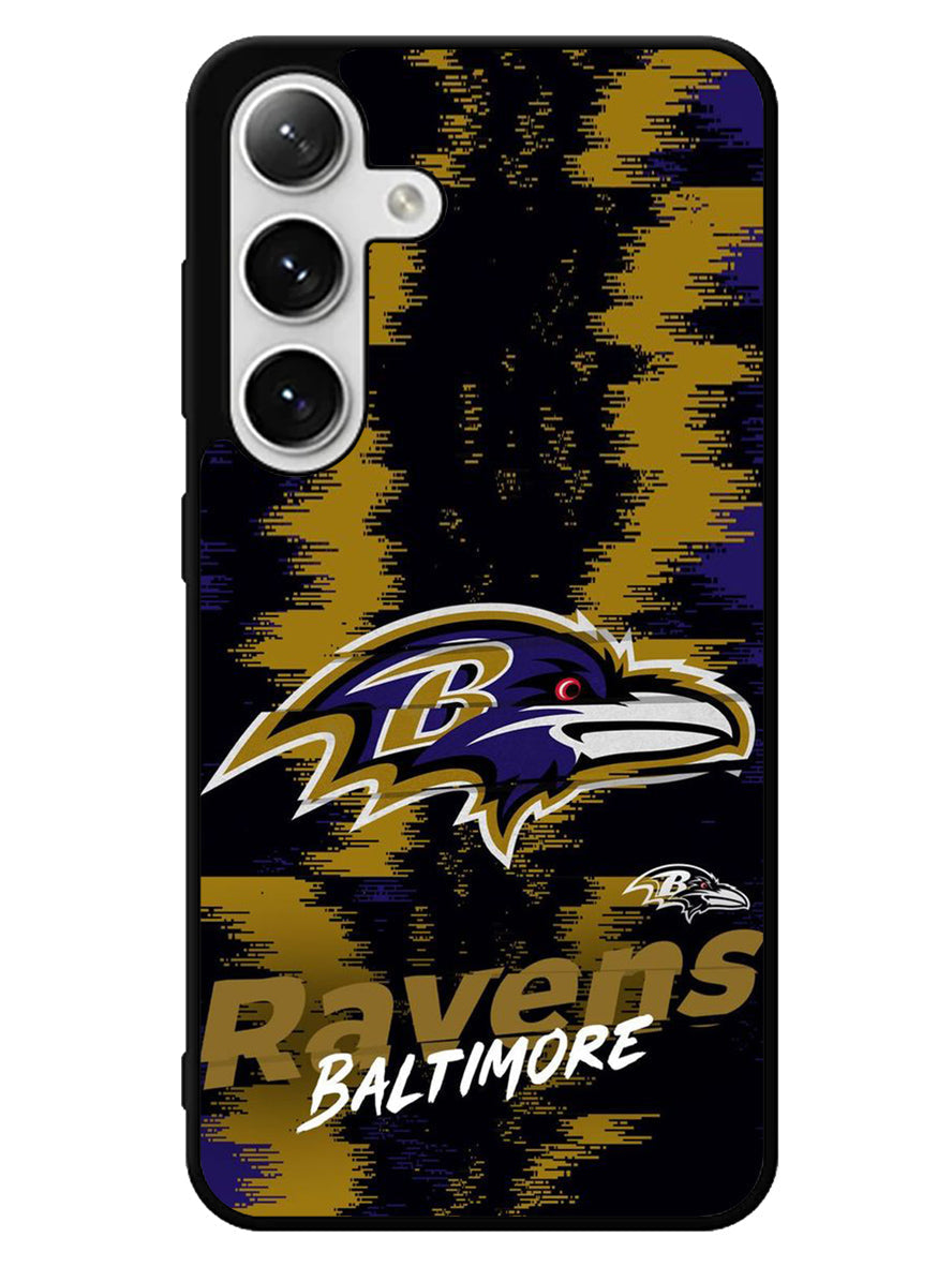 Baltimore Ravens NFL Team Logo Samsung Galaxy S25 5G Case