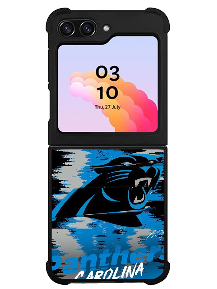 Carolina Panthers NFL Team Logo Samsung Galaxy Z Flip 5 5G 2023 Case OV10342