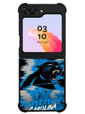 Carolina Panthers NFL Team Logo Samsung Galaxy Z Flip 5 5G 2023 Case OV10342