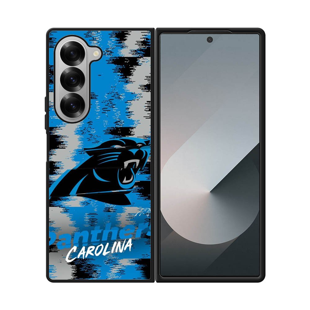 Carolina Panthers NFL Team Logo Samsung Galaxy Z Fold 7 5G Case QC10342