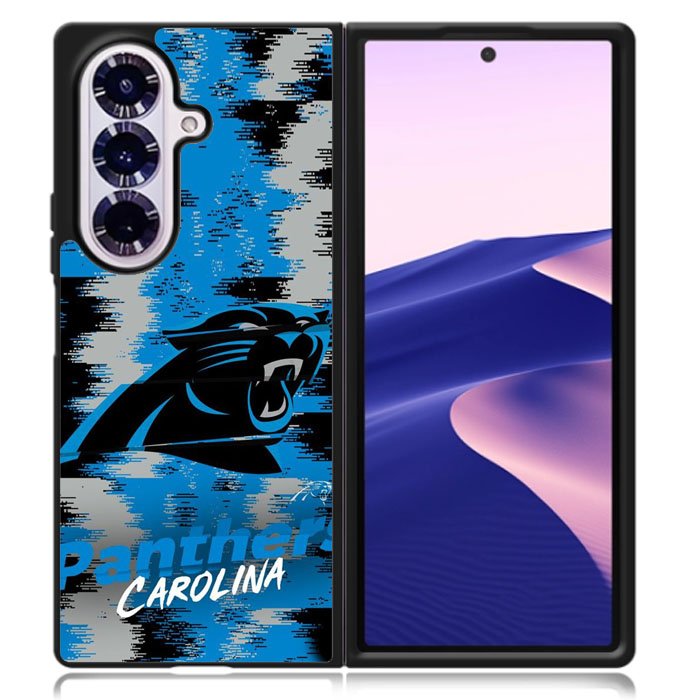 Carolina Panthers NFL Team Logo Samsung Galaxy Z Fold 7 Case OV10342