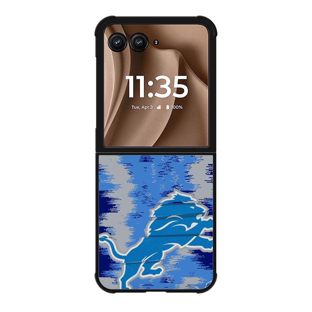 Detroit Lions NFL Team Logo Motorola Moto RAZR Plus 2025 Case OV10358