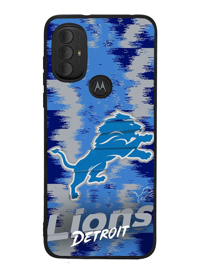 Detroit Lions NFL Team Logo Motorola Moto G Pure 2021 , Moto G Power 2022 Case OV10358
