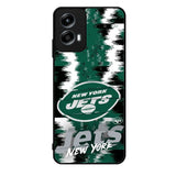 New York Jets NFL Team Logo Motorola Moto G Play 2024 Case OV10296