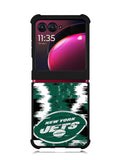 New York Jets NFL Team Logo Motorola Moto Razr Plus 2023 , Moto Razr+ 2023 Case OV10296