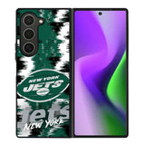 New York Jets NFL Team Logo Samsung Galaxy Z Fold 6 5G 2024 Case OV10296