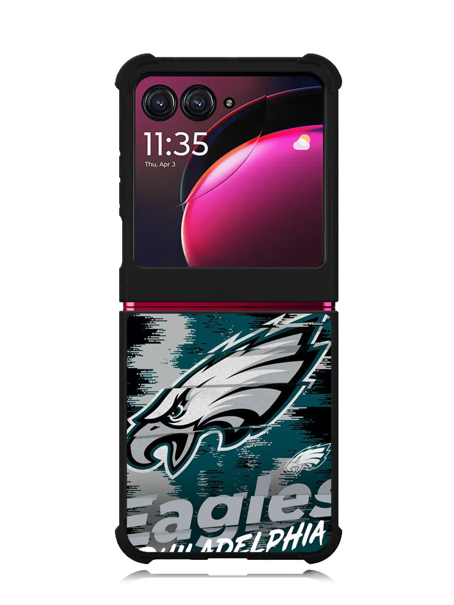Philadelphia Eagles NFL Team Logo Motorola Moto Razr Plus 2023 , Moto Razr+ 2023 Case